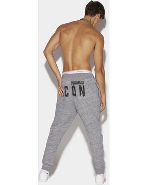 DSquared² Jogger Pants With Lettering - Multicolor