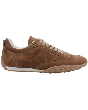 Tod's Suede Sneakers - Brown