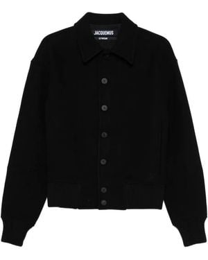 Jacquemus Le Paisan Wool Jacket - Black