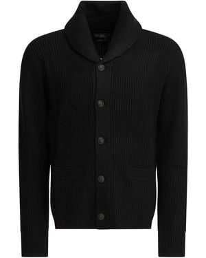 RRL Cashmere Cardigan - Black