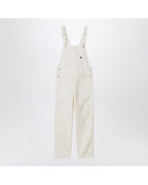 Carhartt Straight Bib Overall - White