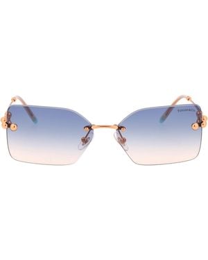 Tiffany & Co. Metal Sunglasses - Blue