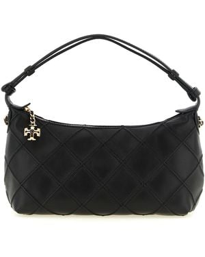 Tory Burch 'Fleming' Clutch - Black
