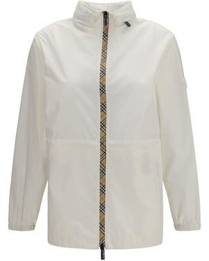Burberry Jacket Blackpool Nylon - White