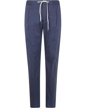 PT01 Soft Popeline Regular Pants - Blue