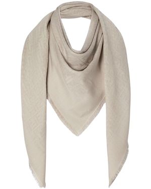 Fendi Scialle - White