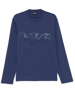MADFRENZY Sweater Long-Sleeve - Blue