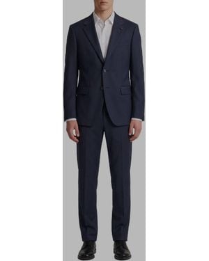 Lardini Dark Feeling Single-Breasted Suit - Blue