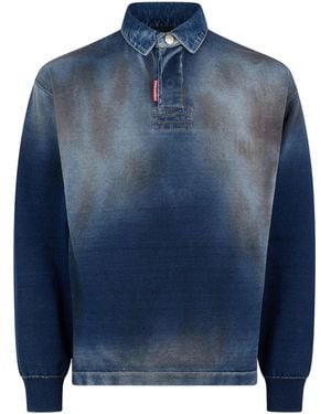 DSquared² Cotton Pullover - Blue