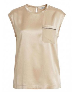 Brunello Cucinelli Blouse - Natural