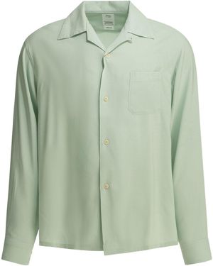 Visvim Keesey Rayon Casual Shirt - Green