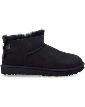 UGG W Ultra Mini Bailey Bow - Black