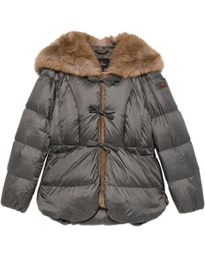 Peuterey Faux-Fur Trim Jacket - Gray