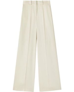 Jil Sander Wide-Leg Tailored Pants For - White