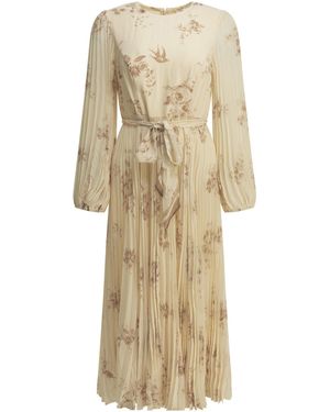 Zimmermann "Sunray" Midi Dress - Natural