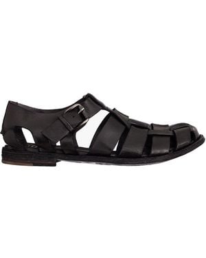 Officine Creative Archive Buckle Sandals - Black