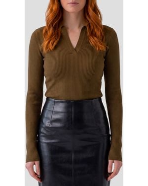 Max Mara Gergo Polo Shirt - Brown