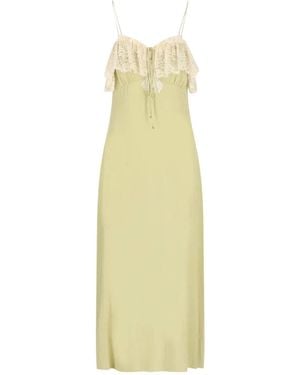 Chloé Midi Dress - Yellow