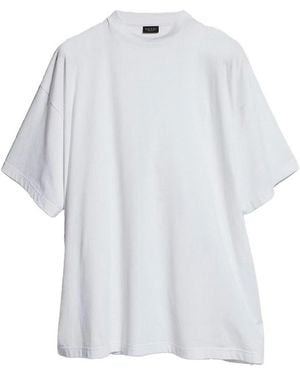 Gucci Silk Jersey Oversized T-Shirt - White