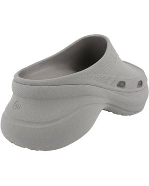 Balenciaga X Crocs Pool Slides - Gray