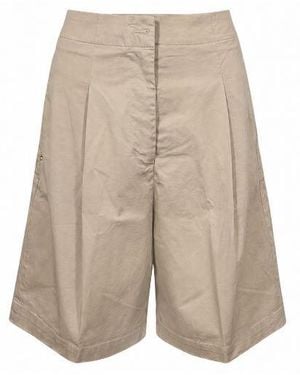 Re-hash Pleated Wide Leg Trouser - Natural