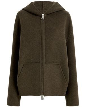 KHAITE Dolem Wool Blouson Jacket - Green