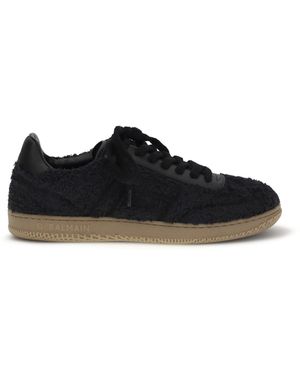 Balmain Swan Sneakers - Black