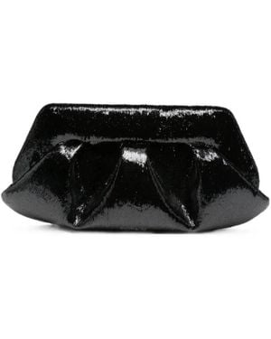 THEMOIRÈ "Bois" Soft Baguette Bag - Black