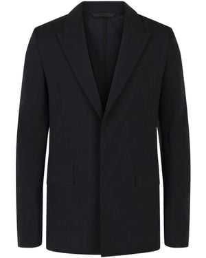 Givenchy Slim Fit Single-Breasted Blazer - Black