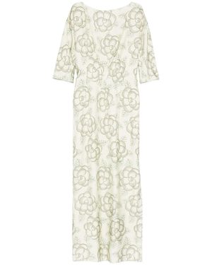 Marni Viscose-Ray Dress - White
