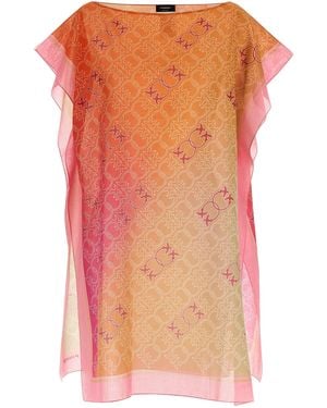 Pinko 'Polka' Kaftan - Orange