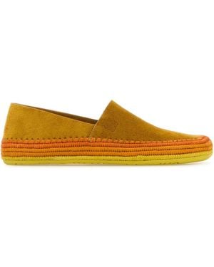 Loewe Suede Paula S Ibiza Rio Espadrilles - Orange