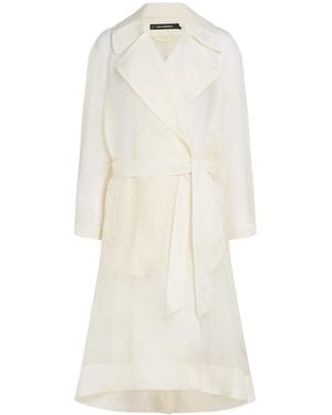 KARL LAGERFELD Natural Organza Gabardine - White