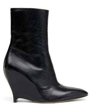 Maison Margiela Heel-Less Ankle Boots H80 - Black