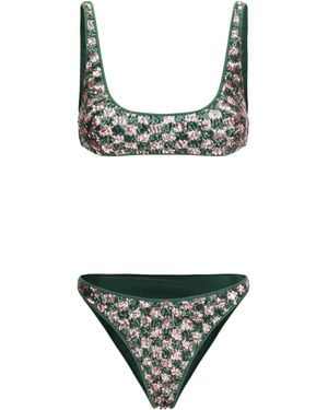 Oséree Bikini Sequin Chess - Multicolor