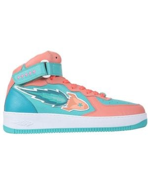 JAPAN ENTERPRISE Rocket Mid Sneakers - Blue