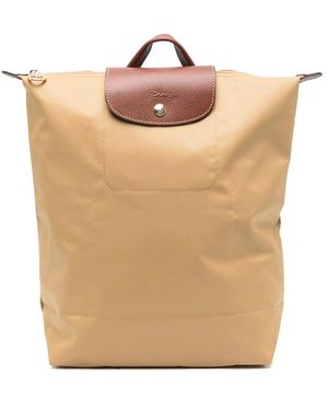 Longchamp Paris Backpack - Natural