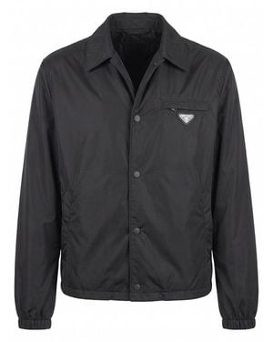 Prada Re-Nylon Blouson Jacket - Black