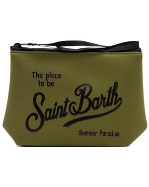 MC2 Saint Barth Aline Scuba Pouch - Green