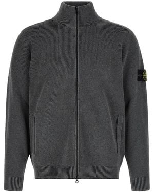 Stone Island Cotton Cardigan Clothing - Gray