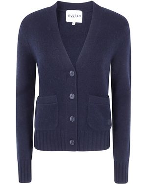 Kujten "Milena" Cardigan - Blue