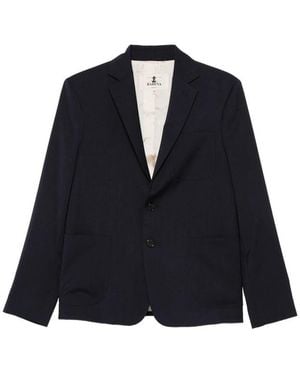 Barena Jacket Notched Lapel - Blue