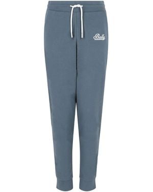 Bally Script Logo Sweatpants - Blue