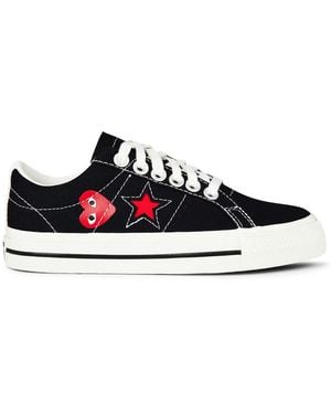 Comme des Garçons Play X Converse One Star Ox Sneakers - White