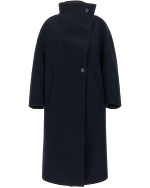 Tela 'Scott' Coat - Blue