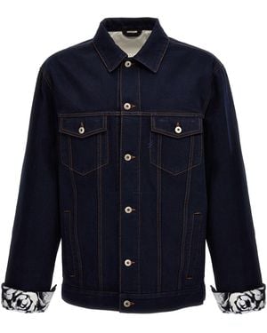 Burberry Cotton Jacket For - Blue