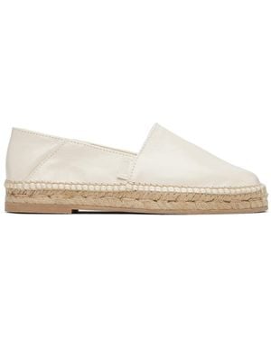 Ami Paris Logo Slip-On Espadrilles - White