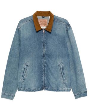 Levi's Zip Fastening Denim Jacket - Blue