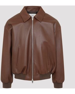 Celine Teddy Jacket - Brown
