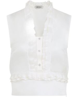 Alberta Ferretti Top - White